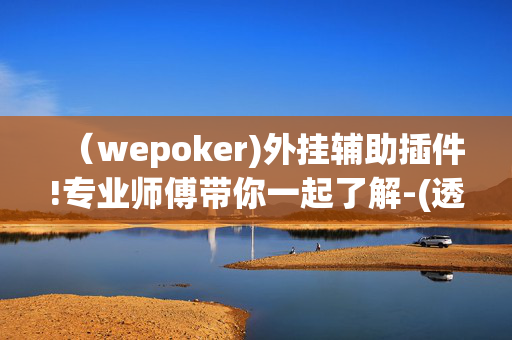 （wepoker)外挂辅助插件!专业师傅带你一起了解-(透视)