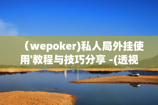 （wepoker)私人局外挂使用'教程与技巧分享 -(透视)